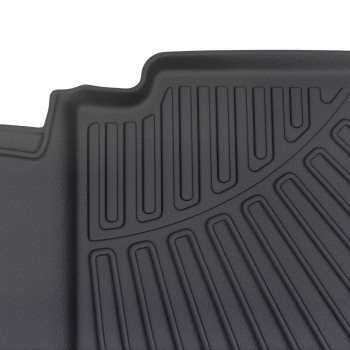 All-Weather Floor Mats compatible for Subaru Solterra compatible for Toyota bZ4X 2023-2025 TPE Car Carpet