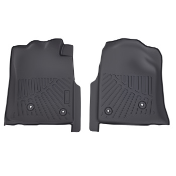 3Pcs Carpet Floor Mats compatible for Toyota Tacoma Double Cab 2005-2015 TPE Waterproof