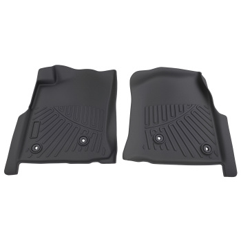 3Pcs Carpet Floor Mats compatible for Toyota Tacoma Double Cab 2005-2015 TPE Waterproof