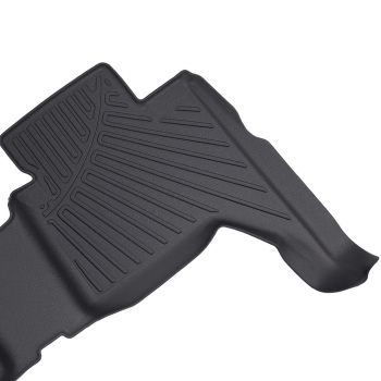 3Pcs Carpet Floor Mats compatible for Toyota Tacoma Double Cab 2005-2015 TPE Waterproof