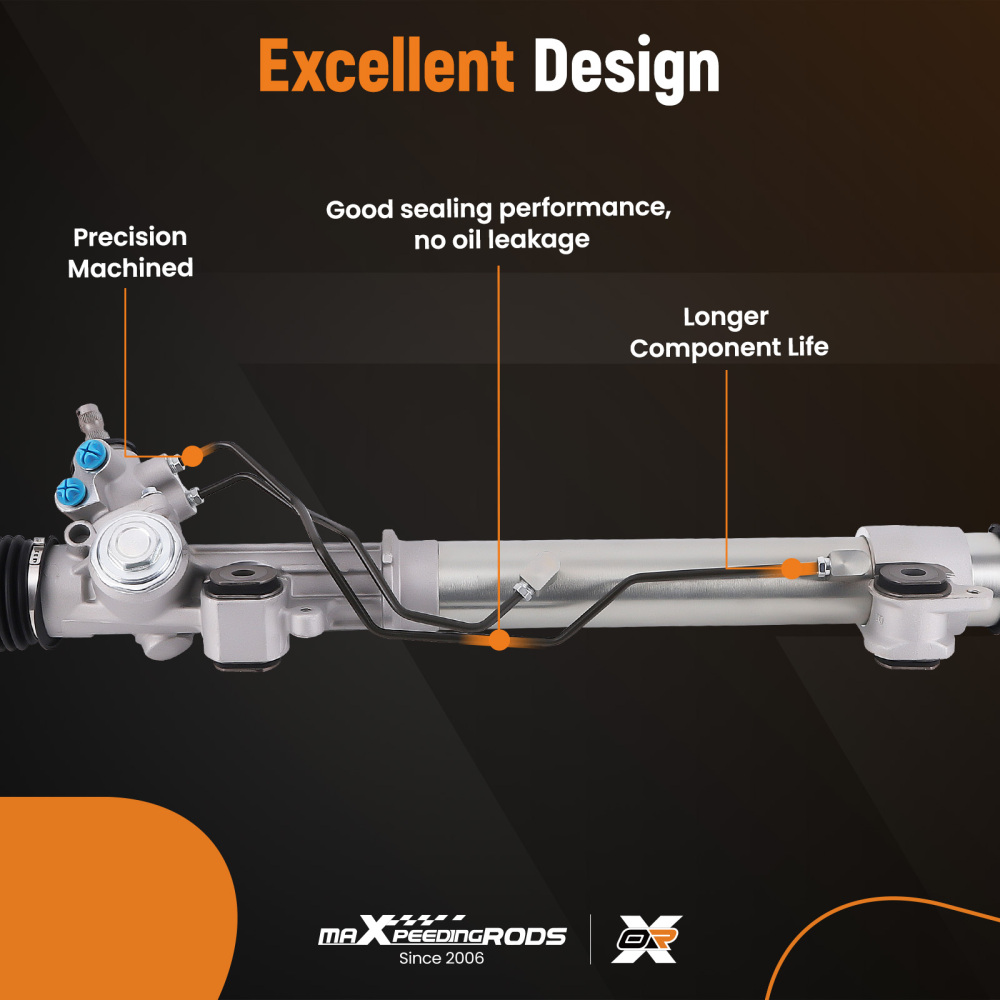 Power Steering Rack compatible for Toyota Land Cruiser 100 UZJ100 HDJ100 4.2 4.7L 2002-2007