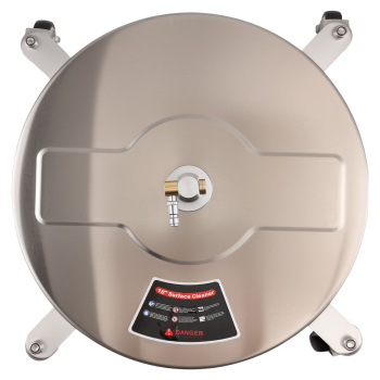 Pressure Washer Surface Cleaner 4000 PSI with 4 Wheels 2 Extended Wands