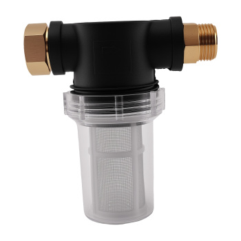 3/4 Inch Brass Inline Filter for Pressure Washer Garden Hose Water Screen