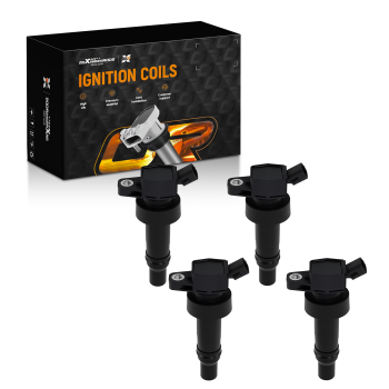 4PCS Ignition Coil Pack compatible for Hyundai Veloster compatible for Kia Forte5 1.6L 2013-15 27301-2B110
