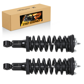 Front Left + Right Strut Spring compatible for Chevy Colorado GMC Canyon RWD 2004-2012