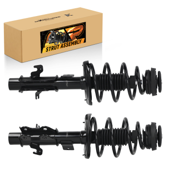 Pair Front Strut Spring Absorbers compatible for Chevrolet Camaro 2013-2015 3.6L 6.2L 7.0L