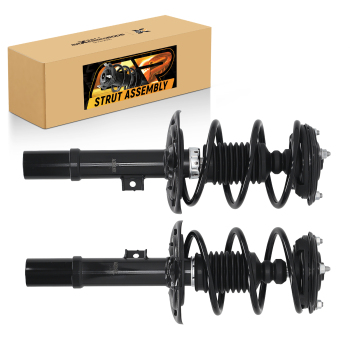 Front Left + Right Strut Spring Assembly compatible for Honda Civic 2017-2018 Hatchback EX