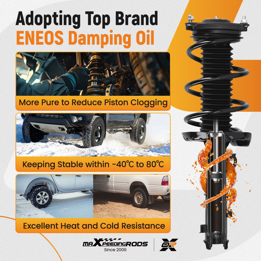 Front Strut Spring Suspension compatible for Hyundai Elantra GT 2018-2020 1.6L 2.0L