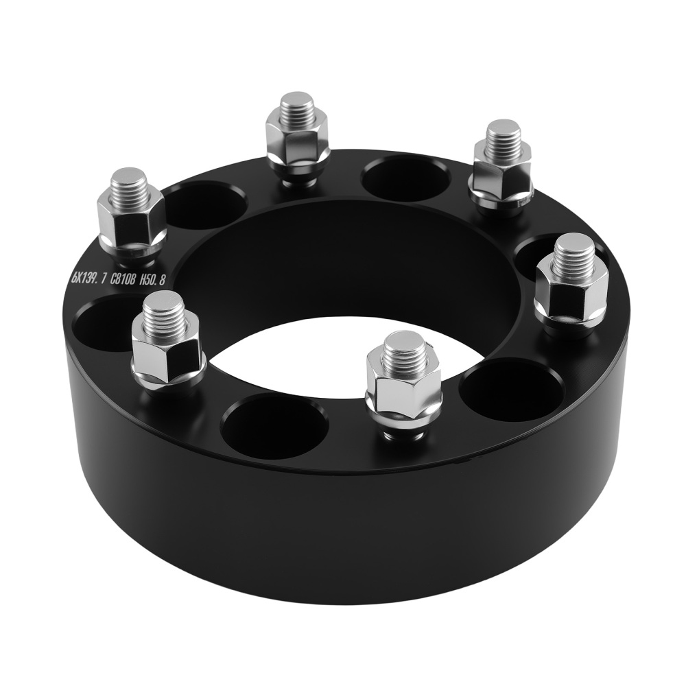 2 inch Wheel Spacers compatible for Hyundai Galloper Terracan 6x139.7mm M12x1.5 Hub Bore