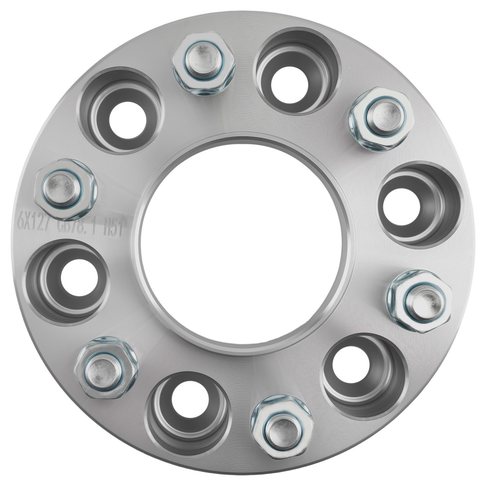 2 inch Billet Hub Wheel Spacers compatible for Chevy SSR compatible for GMC Envoy XL 6x5 78.1mm 2002-2009