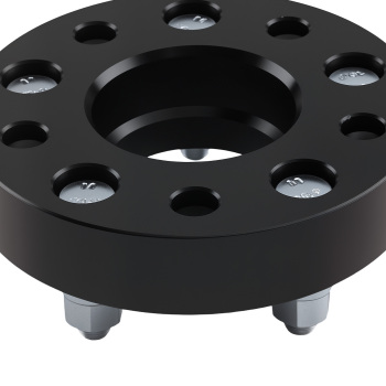 4pc 1.25 Inch Wheel Spacers compatible for Cadillac XLR compatible for Corvette 5x4.75 70.5mm M12x1.5