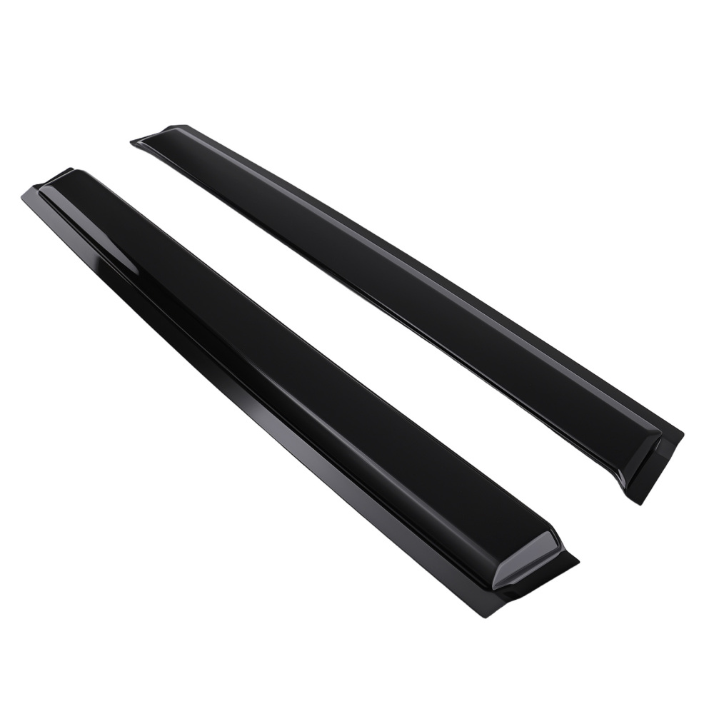 4PC Rain Visors compatible for Subaru Forester S4 2013-2018 Window Wind Deflectors Black