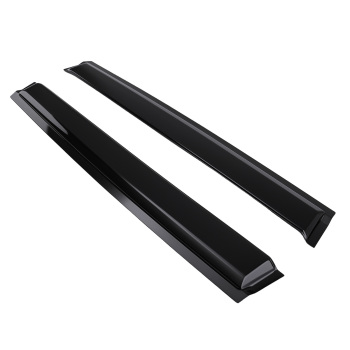 4PC Rain Visors compatible for Subaru Forester S4 2013-2018 Window Wind Deflectors Black