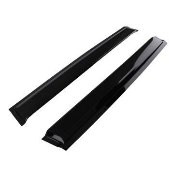 4PC Rain Visors compatible for Subaru Forester S4 2013-2018 Window Wind Deflectors Black