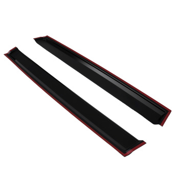 4PC Rain Visors compatible for Subaru Forester S4 2013-2018 Window Wind Deflectors Black
