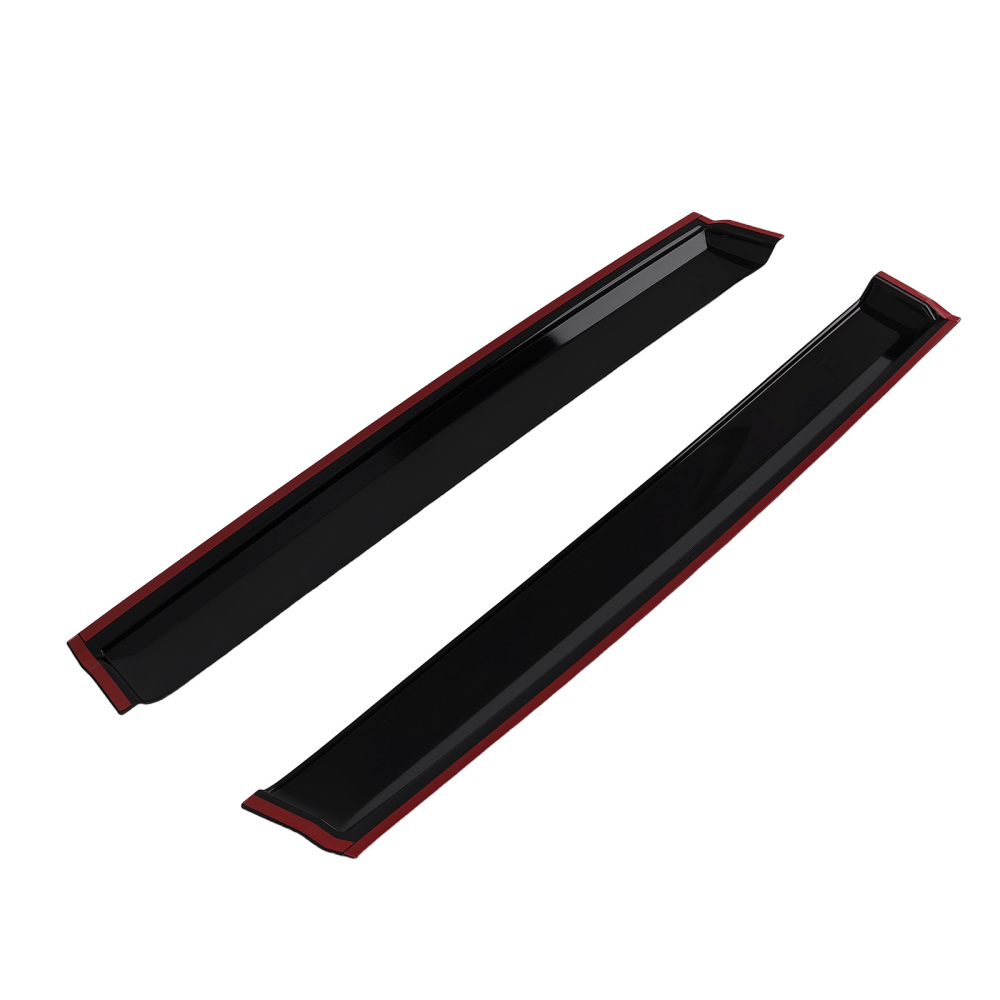 4PC Rain Visors compatible for Subaru Forester S4 2013-2018 Window Wind Deflectors Black