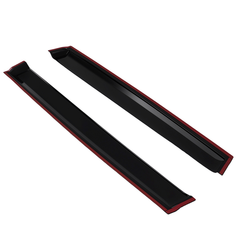 4PC Rain Visors compatible for Subaru Forester S4 2013-2018 Window Wind Deflectors Black