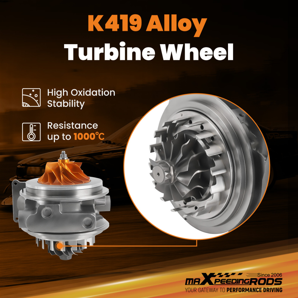 Upgraded Billet Turbo Cartridge compatible for Dodge Ram 2500 3500 6.7L compatible for Cummins 2013 -2018