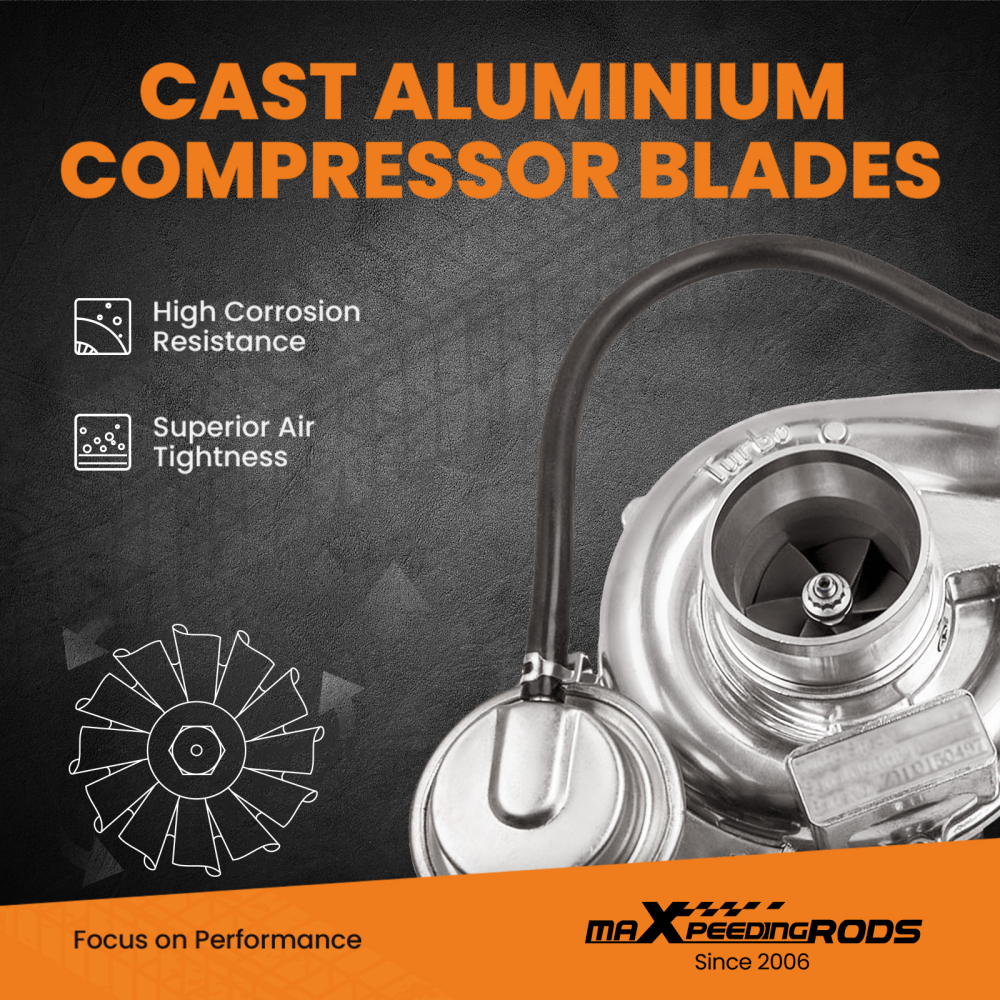 Turbo Turbocharger compatible for Isuzu Colorado Rodeo D-Max Commonral 3.0L 2007-2011