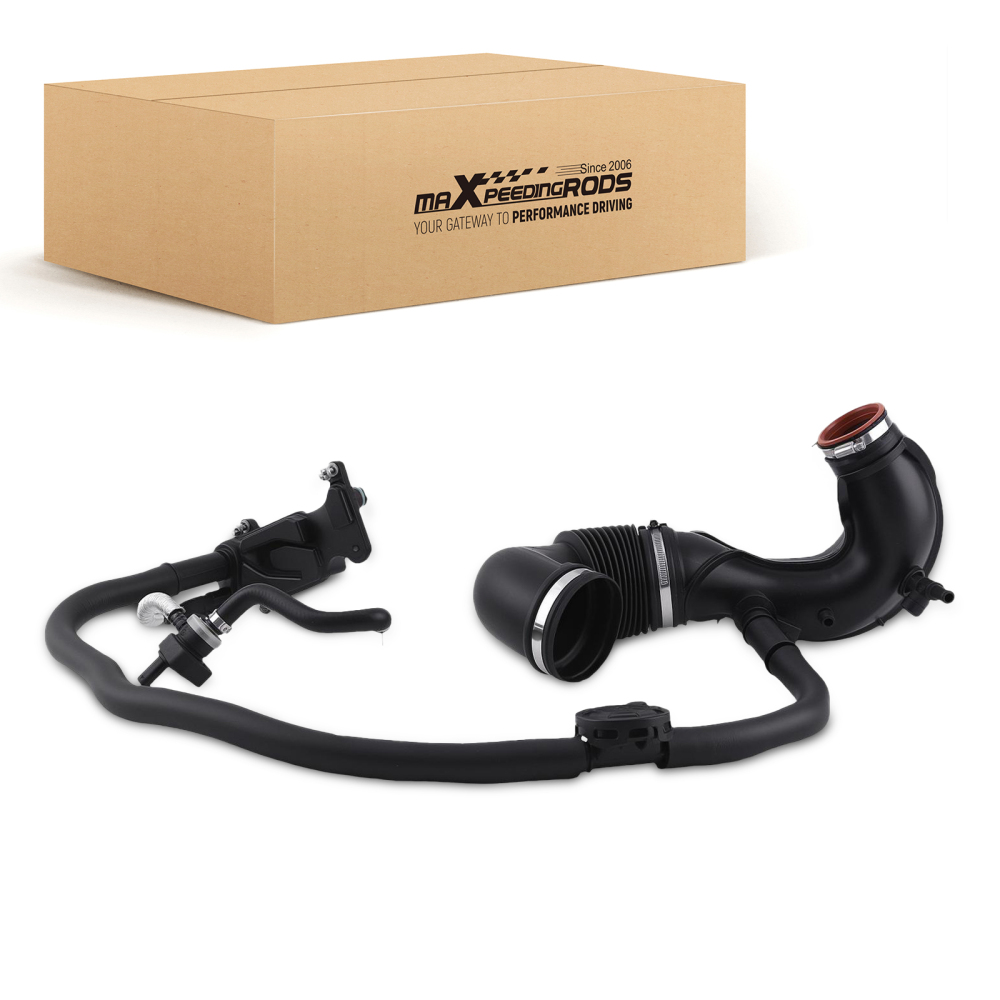 Air Duct Intake Hose compatible for Mercedes CLS E C GLC 2009-2023 2740905700 Black Part