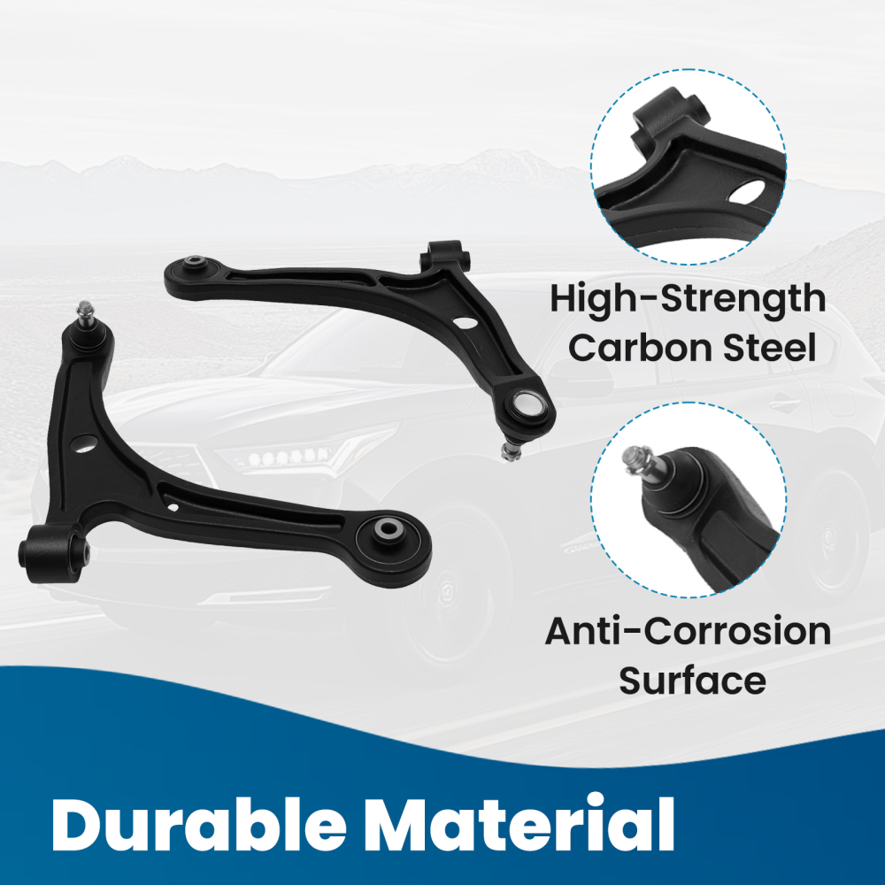 10x Front Lower Control Arms Sway Bar Tierods Kit compatible for Honda Pilot 2006 2007 2008