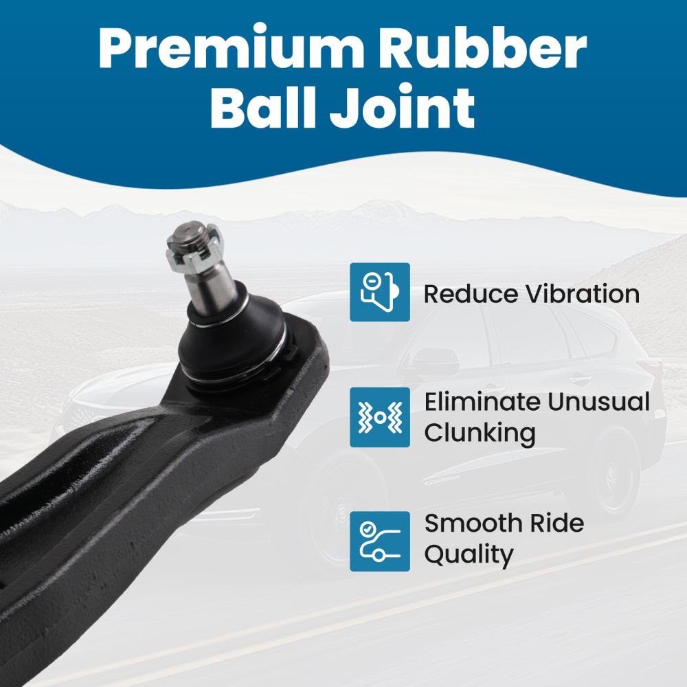 10x Front Lower Control Arms Sway Bar Tierods Kit compatible for Honda Pilot 2006 2007 2008