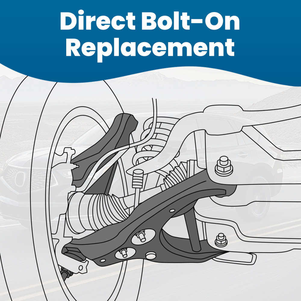 10x Front Lower Control Arms Sway Bar Tierods Kit compatible for Honda Pilot 2006 2007 2008