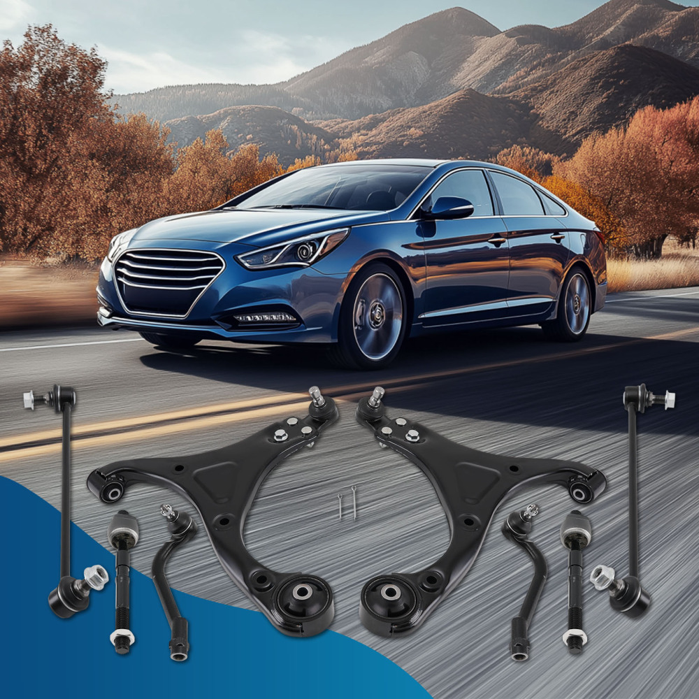 maXpeedingrods 8Pcs Front Suspension Kit for Hyundai Sonata 2011-2014 (Non Sport Suspension)