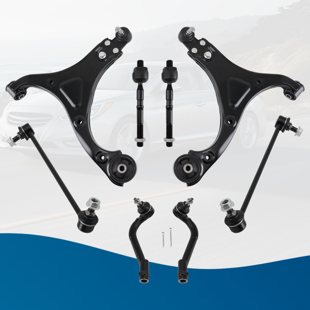 maXpeedingrods 8Pcs Front Suspension Kit for Hyundai Sonata 2011-2014 (Non Sport Suspension)