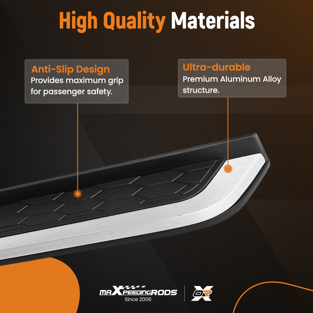 Nerf Bars Running Board Side Step compatible for Honda CR-V 2017-2022 500lbs Capacity