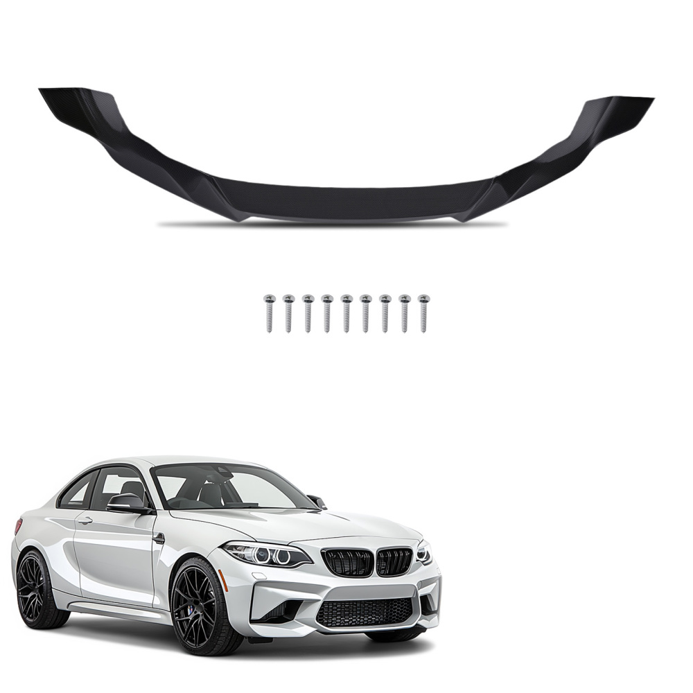 Carbon Look Racing Kit compatible for BMW 2 Series F87 M2 2016+ Front Lip M Style