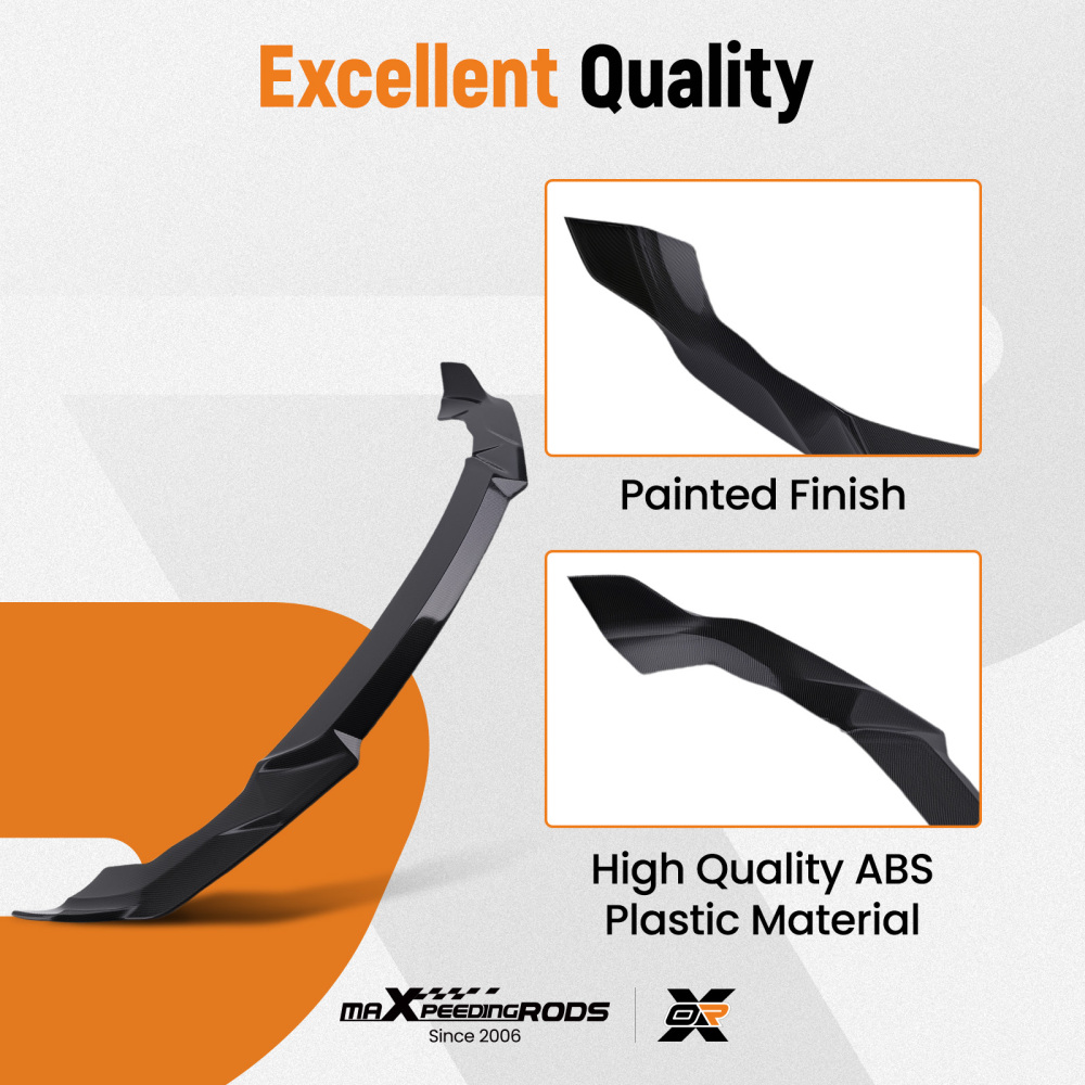 Carbon Look Racing Kit compatible for BMW 2 Series F87 M2 2016+ Front Lip M Style