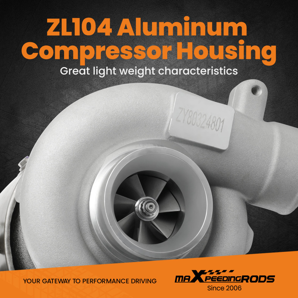 Turbo Turbocharger compatible for GMC Sierra 6.5L 2500 3500 1998-2002 12533738 12556124