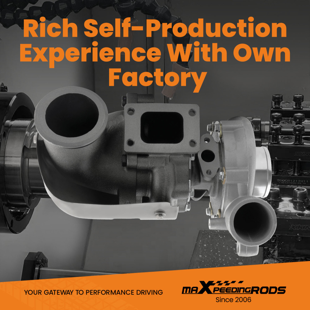 Turbo Turbocharger compatible for GMC Sierra 6.5L 2500 3500 1998-2002 12533738 12556124