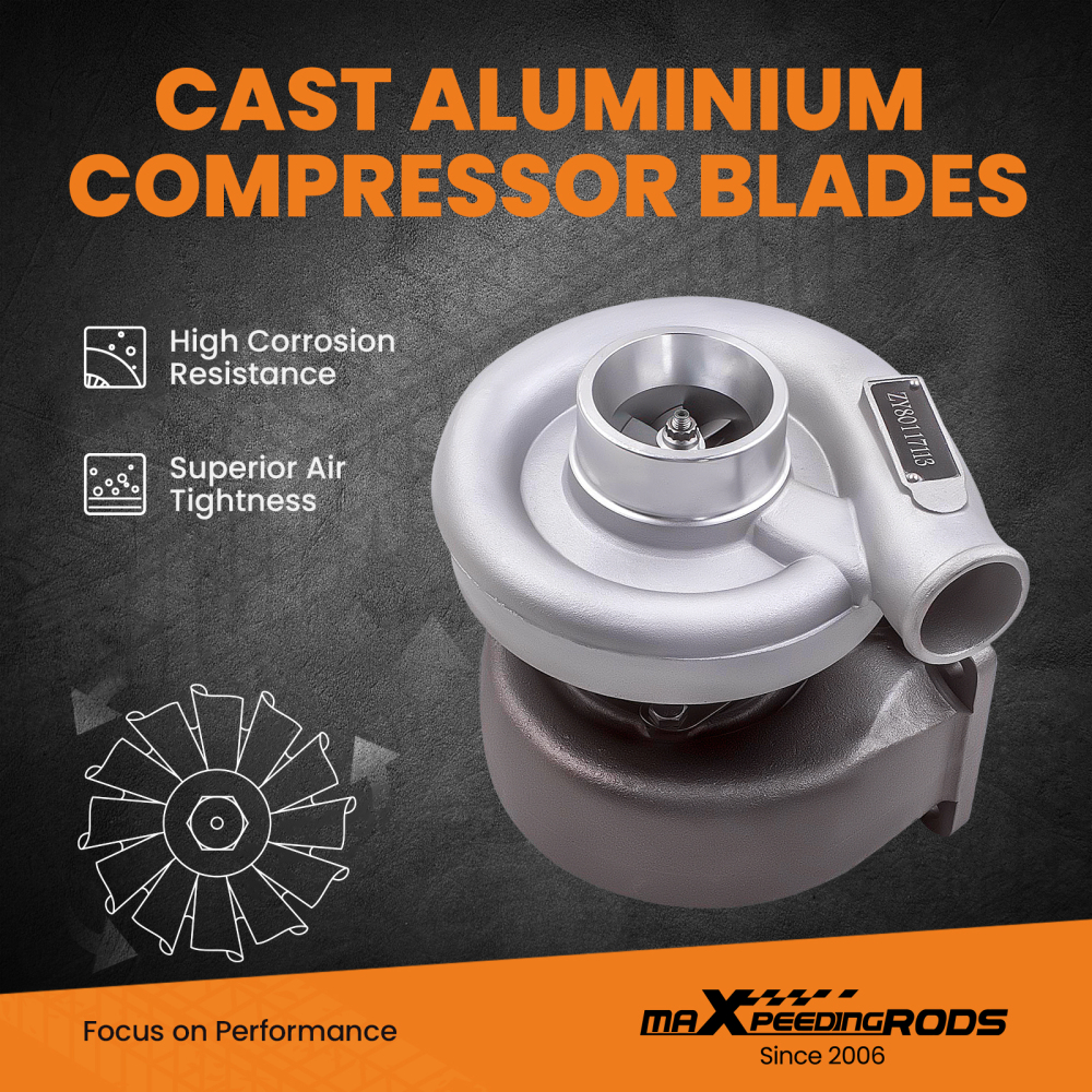 H1C Turbocharger compatible for Dodge Cummins 5.9L 1988 - 1990 D250 D350 W250 W350 466565