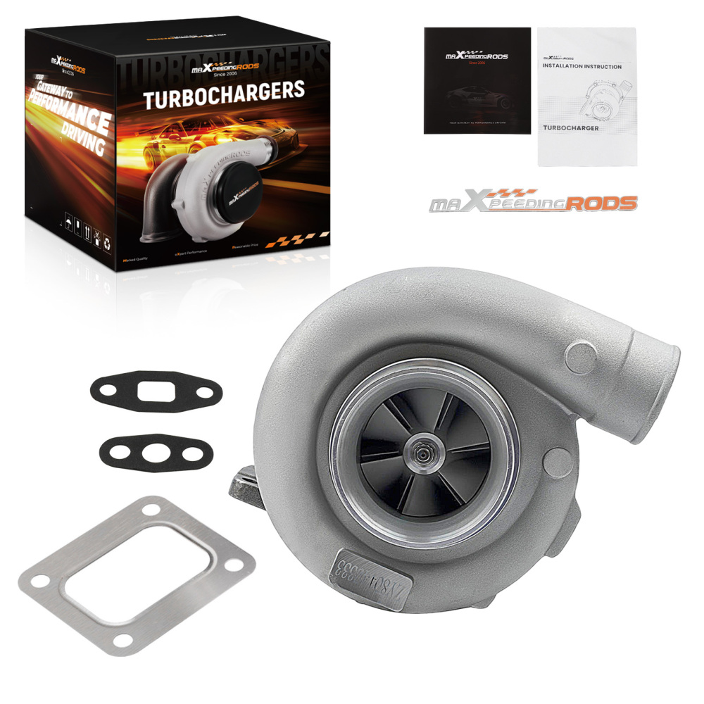 T76 T4 Turbo Turbine 0.96 A/R Com .80 A/R Oil Cold 500+ HP V-Band Turbocharger