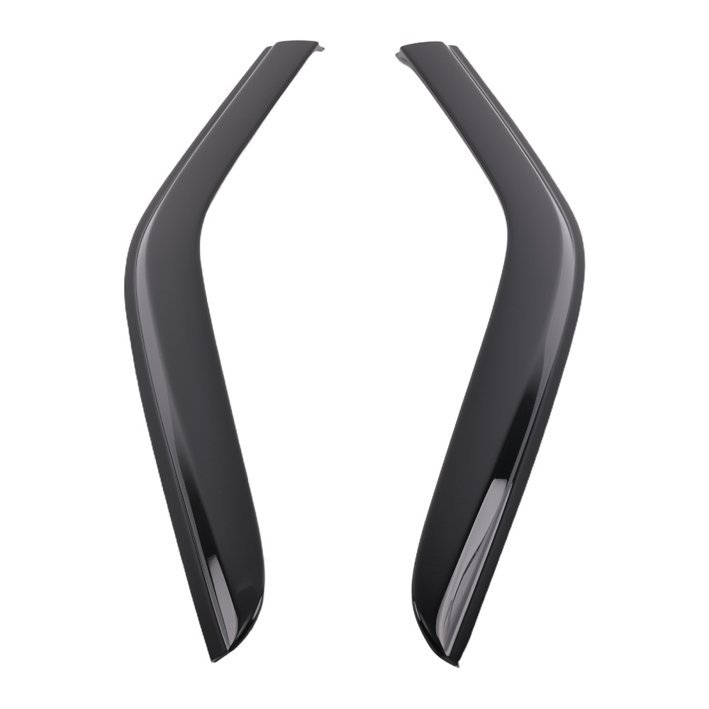 4pc Window Rain Guards Wind Deflectors compatible for Ford Explorer 2020-2024 Black Tinted