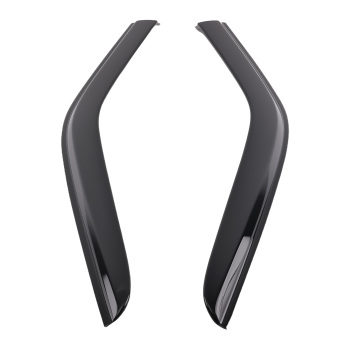 4pc Window Rain Guards Wind Deflectors compatible for Ford Explorer 2020-2024 Black Tinted