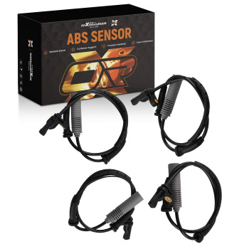 4PCABS Sensor compatible for BMW 1 3 Series E90 E91 E92 E93 E81 E82 E87 E88 Front Rear