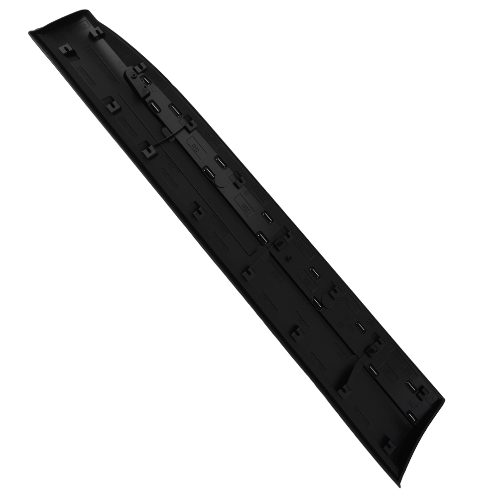 Front Door Lower Molding Chrome Trim Right Side For 2020-2023 compatible for Ford Explorer