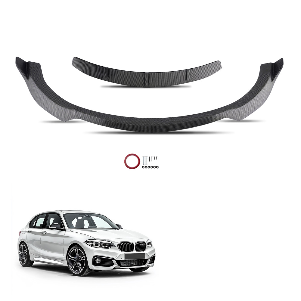 Carbon Fiber Style Front Splitter compatible for Mercedes E Class W213 E63 2016-2019