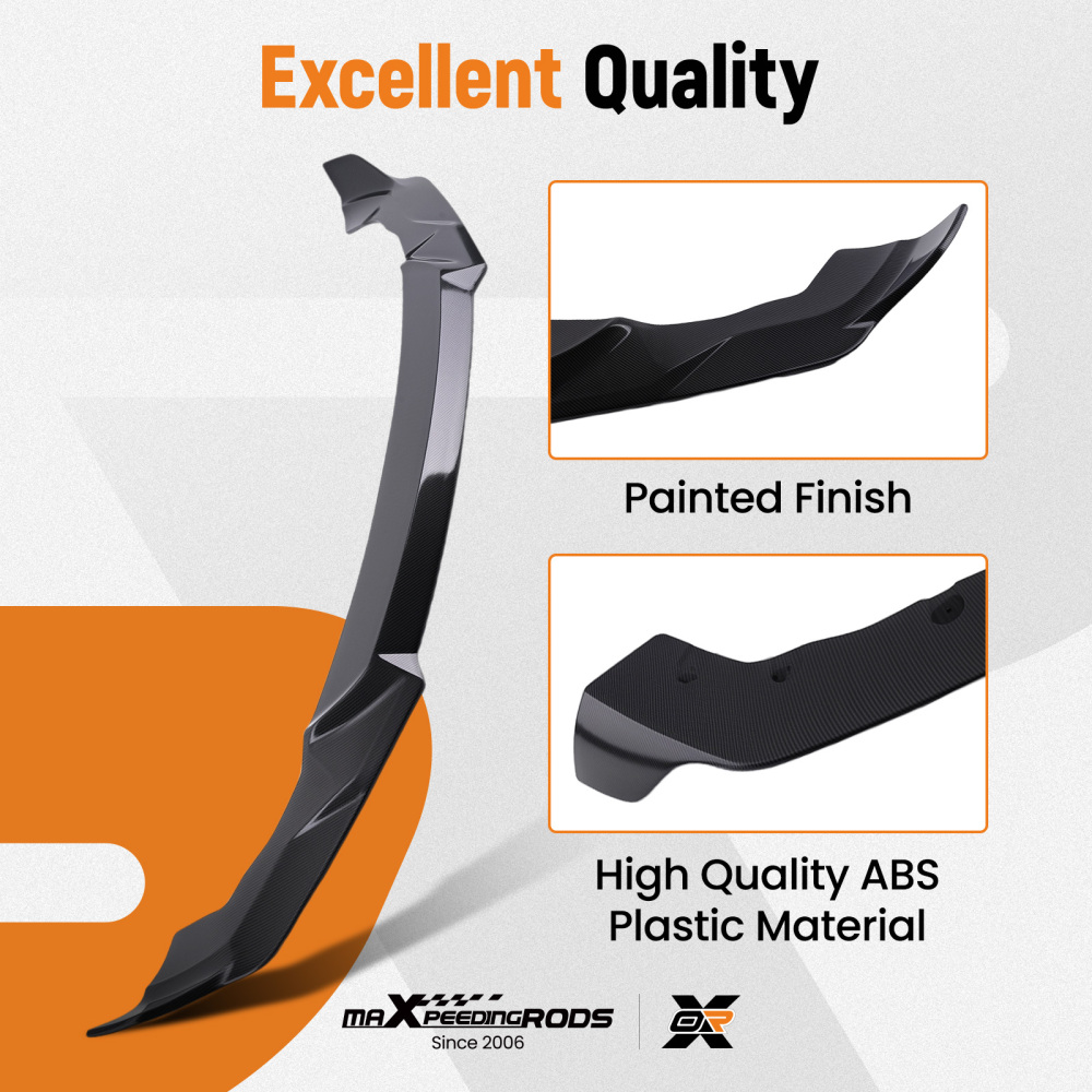 Carbon Look Racing Kit compatible for BMW 2 Series F87 M2 2016+ Front Lip M Style