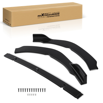 Front Bumper Body Kit compatible for Toyota Camry SE XSE 2018-2023 Black Plastic Protection