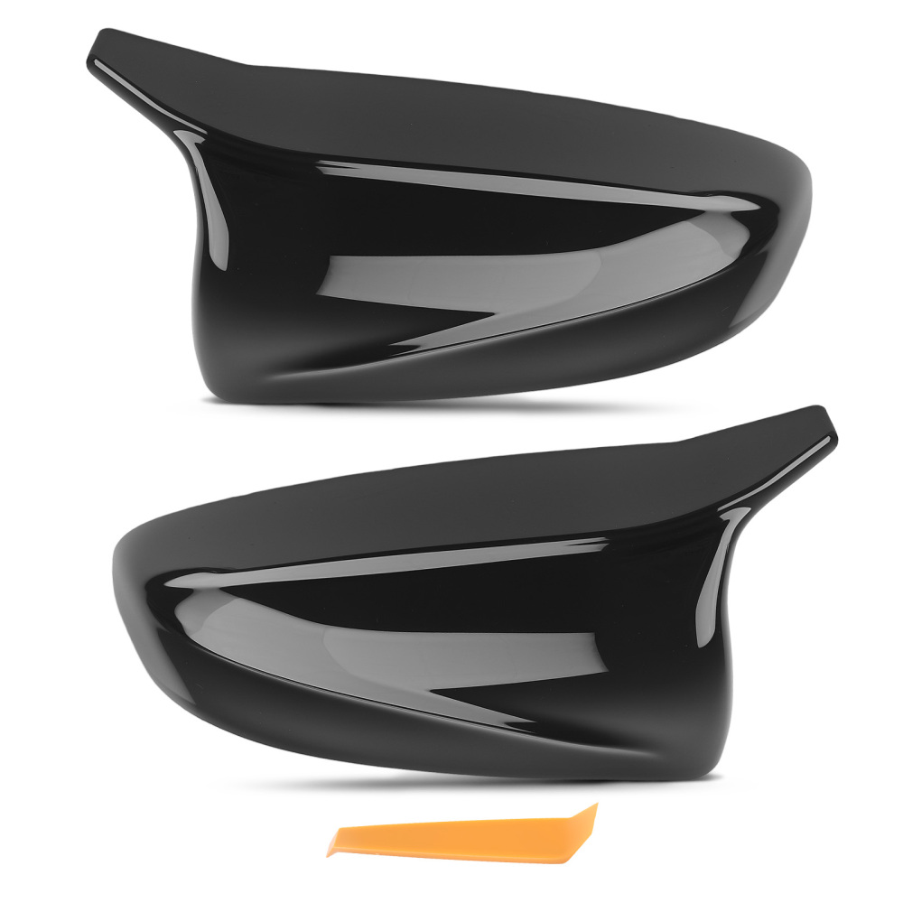 Door Mirror Assembly compatible for BMW X5 E70 X6 E71 07-13 51162182697 Gloss Black Kit