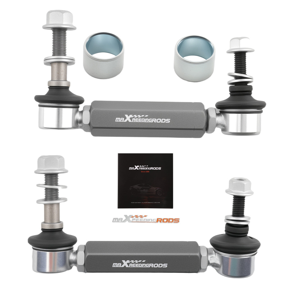 2x Adjustable Front Sway Bar End Link 0-3 Lift ForToyota FJ Cruiser 2007-2014