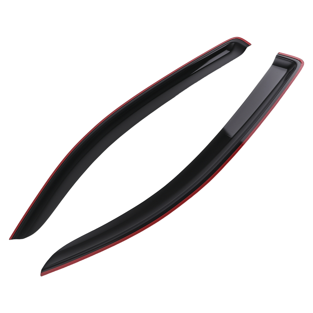 4PC Window Rain Guards Wind Deflectors compatible for Toyota Tacoma Double Cab 2016-2023