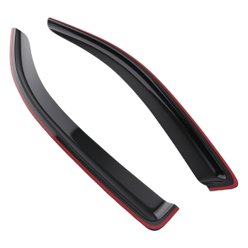 4PC Window Rain Guards Wind Deflectors compatible for Toyota Tacoma Double Cab 2016-2023