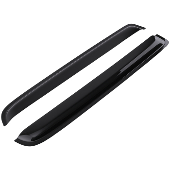 4PC Window Rain Guards Wind Deflectors compatible for Toyota Tacoma Double Cab 2016-2023