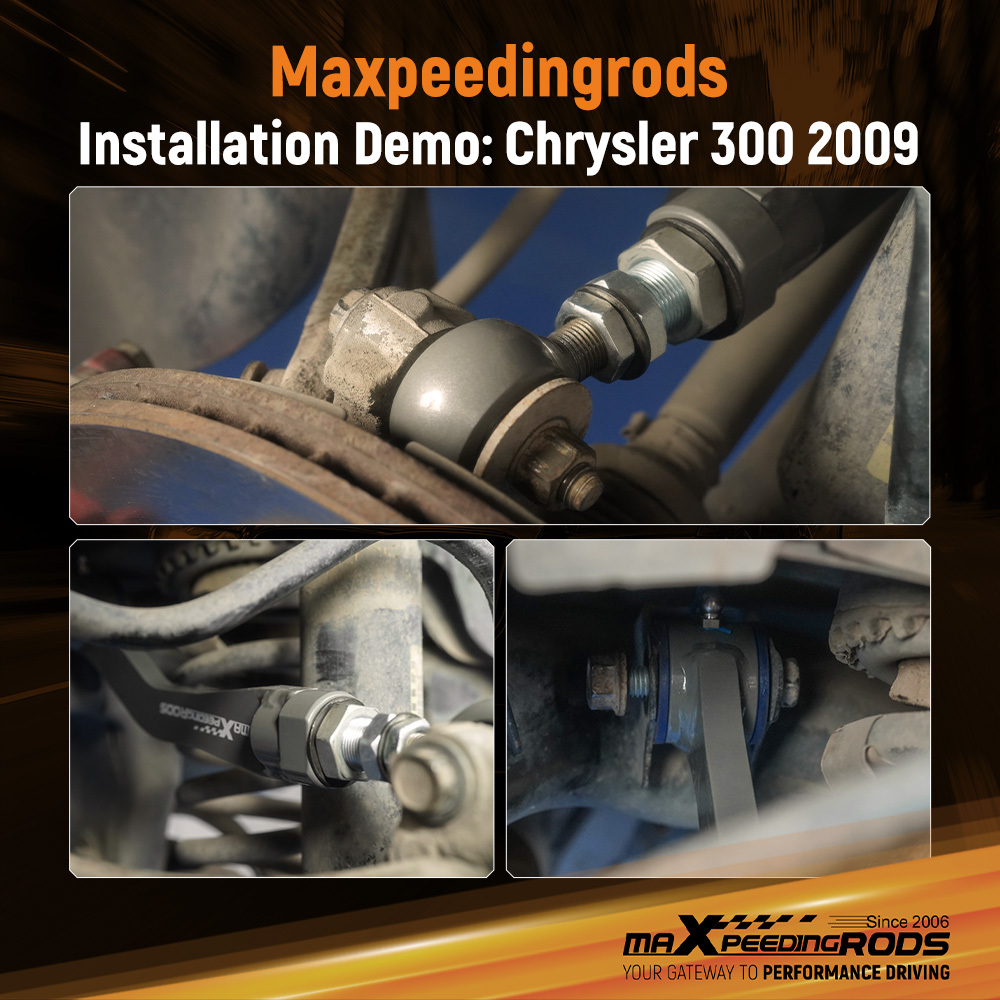 Rear Upper Control Arm Camber Arms Adjustable Suspension compatible for Chrysler 300