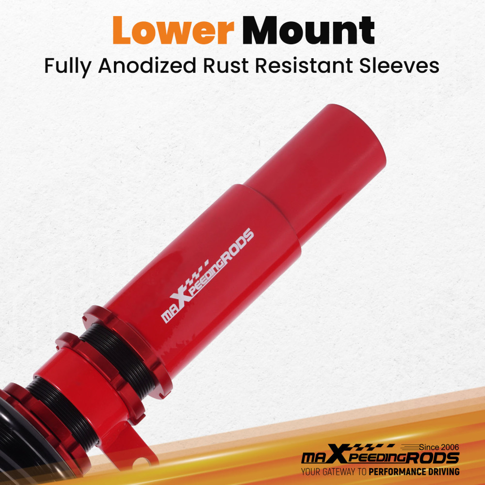 24 Way Coilovers Lowering Kit compatible for BMW 5 Series RWD E39 97-03 525i 530i 528i 540i